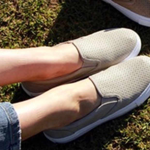 Perforated Slip-On Sneakers - Picture 3 of 3